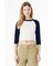 BELLA+CANVAS Ladies Micro Rib Raglan 3/4 Sleeve Baby Tee for Casual Wear, Streetwear & Cropped Fit Style Top